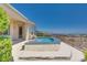 Relaxing hot tub area with stunning city views at 1744 Williamsport St, Henderson, NV 89052
