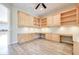 Bright office with custom wood cabinetry and hardwood floors providing a professional, functional work area at 1744 Williamsport St, Henderson, NV 89052