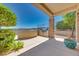 Outdoor kitchen featuring a grill, prep space and desert views, perfect for entertaining guests at 1744 Williamsport St, Henderson, NV 89052