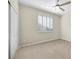 Cozy bedroom with plush carpet, window with shutter and closet space at 2262 Alanhurst Dr, Henderson, NV 89052