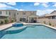Backyard pool with built-in spa and patio area perfect for relaxation and outdoor dining, a great space to unwind at 2714 Frabiele St, Henderson, NV 89044
