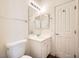 A clean, well-lit bathroom with a single vanity at 324 Quiet Harbor Dr, Henderson, NV 89052