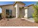 Well-maintained one-story home featuring desert landscaping and a two-car garage at 4439 Scarlet Sea Ave, North Las Vegas, NV 89031