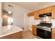 Bright kitchen with stainless steel appliances, white countertops, and plenty of room to cook at 4439 Scarlet Sea Ave, North Las Vegas, NV 89031