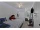 Bedroom featuring soft ambient LED lighting, providing comfort and a playful atmosphere at 59 N Christy Ln, Las Vegas, NV 89110