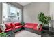 Cozy balcony featuring comfortable seating and views of the surrounding neighborhood, perfect for relaxation at 659 Spotted Falcon St, Las Vegas, NV 89138