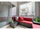 Stylish balcony with comfortable seating and an open view of the surrounding neighborhood at 659 Spotted Falcon St, Las Vegas, NV 89138