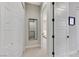 Hallway with closet and view into bedroom at 659 Spotted Falcon St, Las Vegas, NV 89138