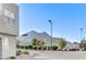 Scenic mountain view from a residential neighborhood, complete with street signage and landscaping at 659 Spotted Falcon St, Las Vegas, NV 89138