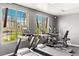 Gym with treadmills, elliptical, bikes, and views at 6800 E Lake Mead Blvd # 1018, Las Vegas, NV 89156