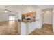 Modern kitchen open to living area at 7488 Evening Falls Dr, Las Vegas, NV 89131