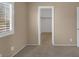Bedroom with a closet in the doorway at 9100 Hombard Ave, Las Vegas, NV 89148