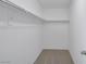Empty closet with shelving to organize clothes at 9100 Hombard Ave, Las Vegas, NV 89148