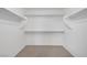 A walk-in closet with ample shelving for storage and organization at 9100 Hombard Ave, Las Vegas, NV 89148