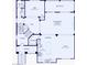 Detailed floor plan displays the gathering room, kitchen, cafe, den, balcony, foyer, and pantry at 10236 Rosemont Hills St, Las Vegas, NV 89141