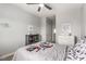 Comfortable bedroom with themed bedding at 1034 Fish Pond Ave, Henderson, NV 89014