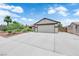 Charming single story home with a two car garage and long driveway at 1105 Winwood St, Las Vegas, NV 89108