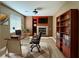 Inviting office space with built-in shelves and desk at 1177 Twinkling Meadows Dr, Henderson, NV 89012
