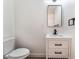 Bathroom featuring modern fixtures and stylish vanity at 1648 J St, Las Vegas, NV 89106