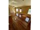 Bright bedroom with vaulted ceilings, hardwood floors, and three large windows at 2140 Desert Peak Rd, Las Vegas, NV 89134