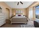 Relaxing bedroom providing plenty of natural light and designer touches at 2616 Faiss Dr, Las Vegas, NV 89134