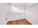 Walk-in closet featuring wire shelving and wood-look floors; ready for your belongings at 2766 Red Vista Ct, Henderson, NV 89074
