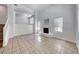 Bright living room with stairs and fireplace at 2766 Red Vista Ct, Henderson, NV 89074