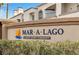 Close up shot of the Mar-a-Lago sign, nestled in desert landscaping at 3125 N Buffalo Dr # 1133, Las Vegas, NV 89128