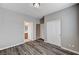 Bedroom features hard surface floors and multiple doorways at 525 Sun Mountain Ave, North Las Vegas, NV 89031