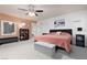 Large bedroom with great natural light and space for personalization at 5620 Siena Rose St, North Las Vegas, NV 89031