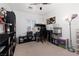 Office space features a desk, chair and great natural light at 5620 Siena Rose St, North Las Vegas, NV 89031