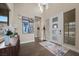 Bright foyer with elegant decor and abundant natural light at 6804 Regency Stone Way, Las Vegas, NV 89148