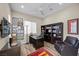 Office featuring collegiate decor, a plush chair, and recessed lighting at 6804 Regency Stone Way, Las Vegas, NV 89148