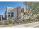 Stylish exterior featuring contemporary architecture and well-maintained landscaping at 6834 Compass St, North Las Vegas, NV 89084