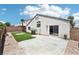 Beautiful backyard with well-maintained lawn and patio, perfect for outdoor living at 7927 Villa Salsa Ave, Las Vegas, NV 89131