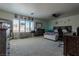 Spacious bedroom with ample closet space, neutral carpet and modern decor at 10949 Fintry Hills St, Las Vegas, NV 89141