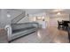 Inviting space with a view of the kitchen, dining area, and a cozy living room with modern furniture at 1407 Dorothy Ave # 2, Las Vegas, NV 89119