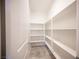 Pantry with ample shelving for organized storage at 1617 Meadow Bluffs Ave, Henderson, NV 89014