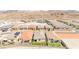 Expansive aerial view of a residential community with mountain views at 163 Caraset Ln, Henderson, NV 89011