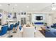 Bright, open-concept living space featuring a modern kitchen and stylish decor at 163 Caraset Ln, Henderson, NV 89011