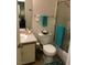 Full bathroom with shower and single sink vanity at 3150 Soft Breezes Dr # 1167, Las Vegas, NV 89128