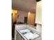 Kitchen sink with a view of the hallway and other rooms at 3150 Soft Breezes Dr # 1167, Las Vegas, NV 89128