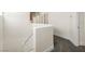Upstairs hallway with neutral tones and carpeting at 4351 Hera Temple Ave, North Las Vegas, NV 89031