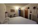 Bedroom with a bed and some workout equipment at 5209 Del Monte Ave, Las Vegas, NV 89146