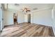 Spacious bedroom features wood floors and lots of natural light at 776 Tillis Pl, Las Vegas, NV 89138