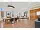 Spacious living room with high ceilings, tile floors, and ample natural light at 10920 Grand Haven Ave, Las Vegas, NV 89134