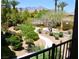 Beautifully landscaped community with walking paths, mature trees, and views of the mountains at 11830 Portina Dr # 2030, Las Vegas, NV 89138