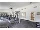 Spacious gym featuring state-of-the-art equipment, including weight machines and mirrored walls at 221 Mission Catalina Ln # 104, Las Vegas, NV 89107