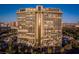Imposing high-rise residential building showcasing its architectural grandeur and modern design at 3111 Bel Air Dr # 21A & 21C, Las Vegas, NV 89109