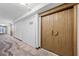 Hallway features neutral color scheme and durable flooring for high traffic at 3111 Bel Air Dr # 21A & 21C, Las Vegas, NV 89109